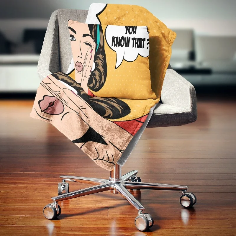 Microfiber blankets that are durable and easy to care forMicrofiber blankets that are durable and easy to care forDesignart 'Retro Woman in Comic Style' Abstract Portrait Throw Blanket Microfiber blankets that are durable and easy to care forMicrofiber blankets that are durable and easy to care forDesignart 'Retro Woman in Comic Style' Abstract Portrait Throw Blanket