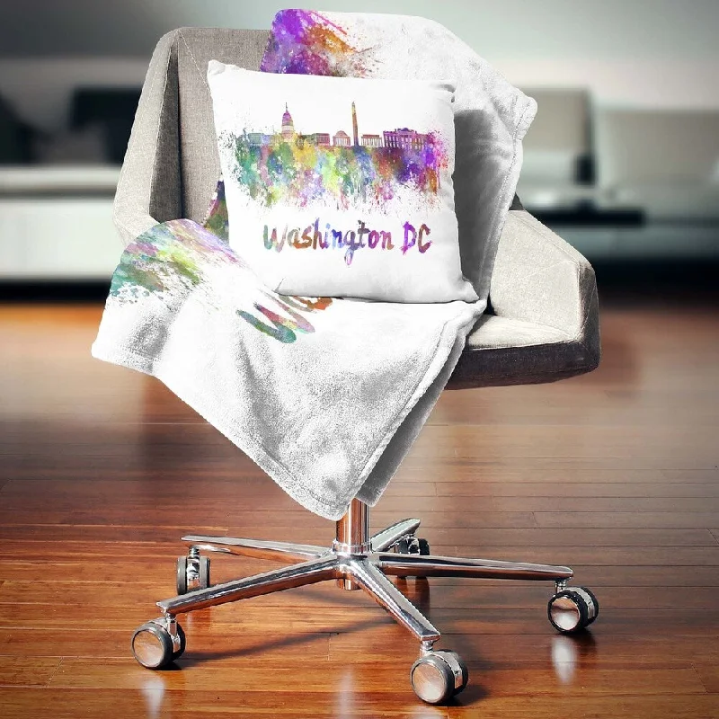 Cotton blankets for breathability and a lightweight feelCotton blankets for breathability and a lightweight feelDesignart 'Washington DC Skyline' Cityscape Throw Blanket Cotton blankets for breathability and a lightweight feelCotton blankets for breathability and a lightweight feelDesignart 'Washington DC Skyline' Cityscape Throw Blanket