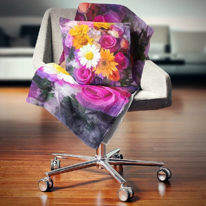 Bamboo fiber blankets with natural antibacterial propertiesBamboo fiber blankets with natural antibacterial propertiesDesignart 'Bouquet of Flowers Watercolor' Floral Throw Blanket Bamboo fiber blankets with natural antibacterial propertiesBamboo fiber blankets with natural antibacterial propertiesDesignart 'Bouquet of Flowers Watercolor' Floral Throw Blanket