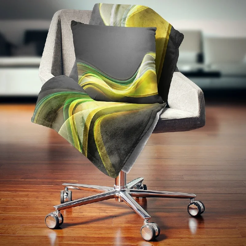 Synthetic fiber blend blankets for a budget - friendly choiceSynthetic fiber blend blankets for a budget - friendly choiceDesignart 'Green Gold Texture Pattern' Abstract Throw Blanket Synthetic fiber blend blankets for a budget - friendly choiceSynthetic fiber blend blankets for a budget - friendly choiceDesignart 'Green Gold Texture Pattern' Abstract Throw Blanket