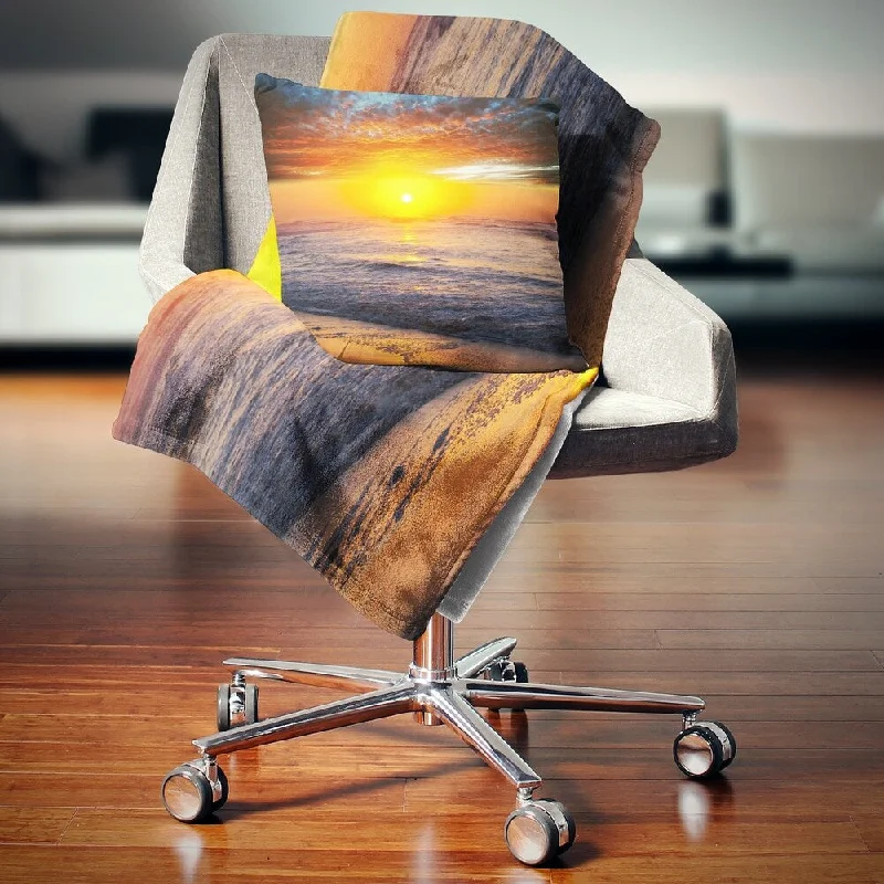 Synthetic fiber blend blankets for a budget - friendly choiceSynthetic fiber blend blankets for a budget - friendly choiceDesignart 'Bright Sunset over Blue Waters' Modern Beach Throw Blanket Synthetic fiber blend blankets for a budget - friendly choiceSynthetic fiber blend blankets for a budget - friendly choiceDesignart 'Bright Sunset over Blue Waters' Modern Beach Throw Blanket