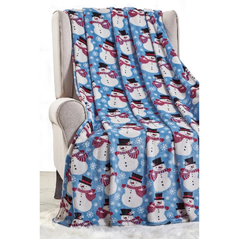 Silk blankets with a smooth and elegant touchSilk blankets with a smooth and elegant touchBlue Christmas Snowman Silk blankets with a smooth and elegant touchSilk blankets with a smooth and elegant touchBlue Christmas Snowman