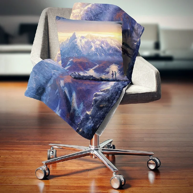 Alpaca wool blankets for a hypoallergenic and warm optionAlpaca wool blankets for a hypoallergenic and warm optionDesignart 'Winter Mountains with Tourists' Landscape Fleece Throw Blanket Alpaca wool blankets for a hypoallergenic and warm optionAlpaca wool blankets for a hypoallergenic and warm optionDesignart 'Winter Mountains with Tourists' Landscape Fleece Throw Blanket