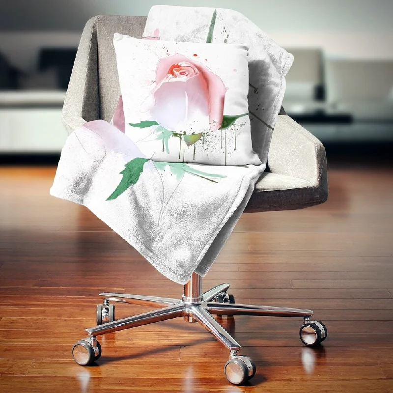Mohair blankets with a unique sheen and softnessMohair blankets with a unique sheen and softnessDesignart 'Pink Rose with Paint Splashes' Floral Throw Blanket Mohair blankets with a unique sheen and softnessMohair blankets with a unique sheen and softnessDesignart 'Pink Rose with Paint Splashes' Floral Throw Blanket