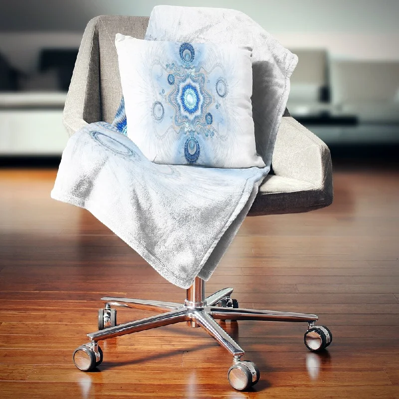 Linen blankets with a rustic and textured lookLinen blankets with a rustic and textured lookDesignart 'Cabalistic Blue Star Flower' Abstract Throw Blanket Linen blankets with a rustic and textured lookLinen blankets with a rustic and textured lookDesignart 'Cabalistic Blue Star Flower' Abstract Throw Blanket