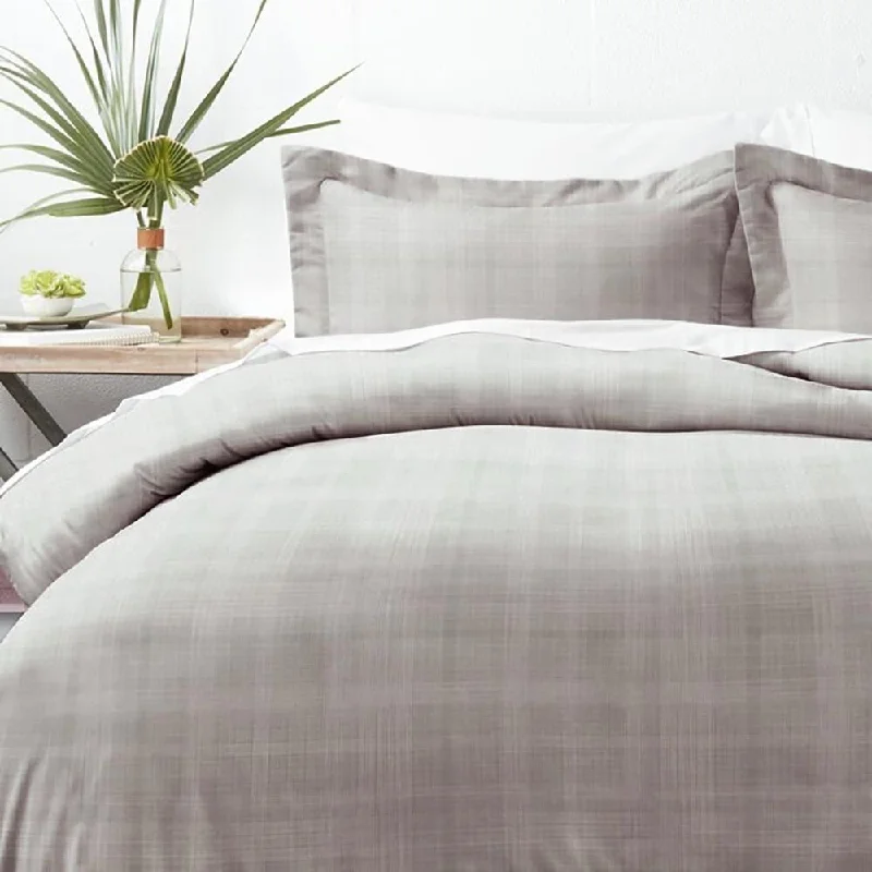 Bamboo fiber blankets with natural antibacterial propertiesBamboo fiber blankets with natural antibacterial properties3pc Twin/TwinXL Premium Ultra Soft Duvet Cover Set Thatch Grey