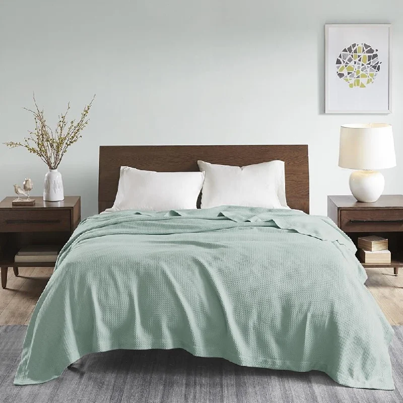 Linen blankets with a rustic and textured lookLinen blankets with a rustic and textured lookFull/Queen 100% Certified Egyptian Cotton Bedding Blanket Seafoam Linen blankets with a rustic and textured lookLinen blankets with a rustic and textured lookFull/Queen 100% Certified Egyptian Cotton Bedding Blanket Seafoam
