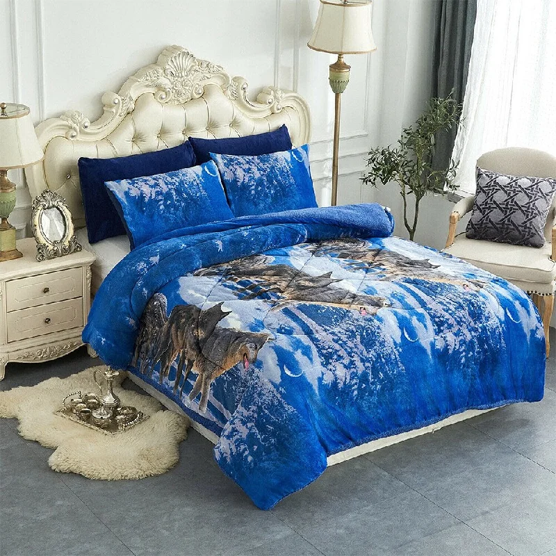 Bamboo fiber blankets with natural antibacterial propertiesBamboo fiber blankets with natural antibacterial properties3 Pieces Borrego Blanket Set Pillow Cases King Blue Wolf Sherpa Bamboo fiber blankets with natural antibacterial propertiesBamboo fiber blankets with natural antibacterial properties3 Pieces Borrego Blanket Set Pillow Cases King Blue Wolf Sherpa