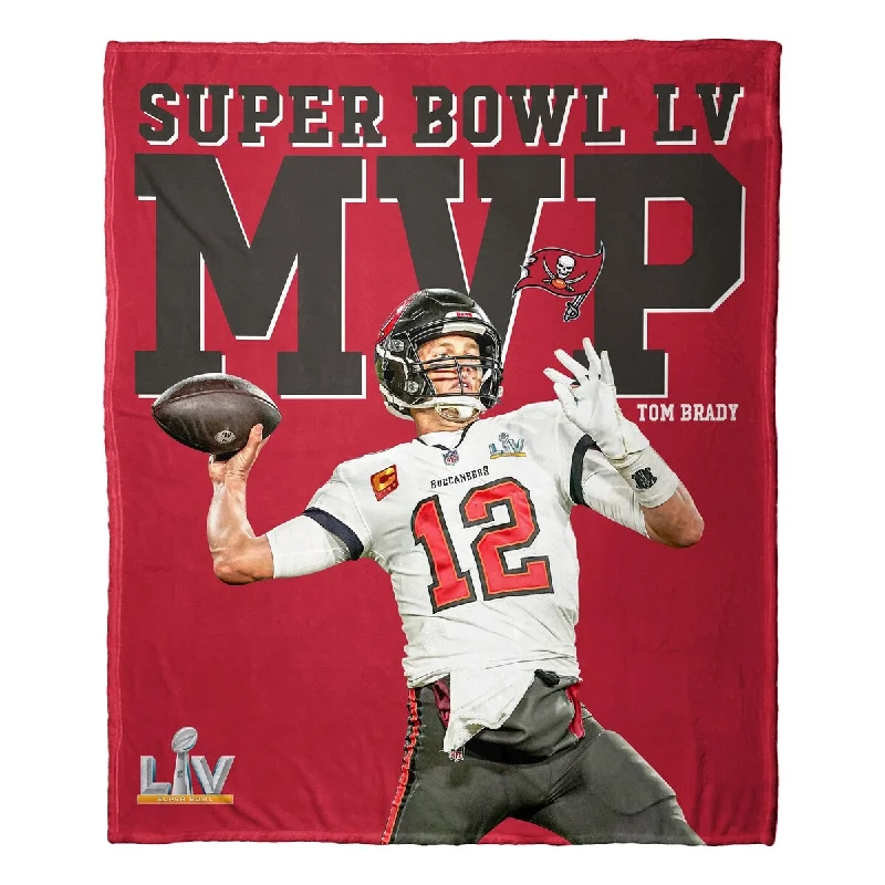 Chenille blankets with a thick and fuzzy textureChenille blankets with a thick and fuzzy textureTom Brady NFL Super Bowl LV MVP Silk Touch Throw Blanket Chenille blankets with a thick and fuzzy textureChenille blankets with a thick and fuzzy textureTom Brady NFL Super Bowl LV MVP Silk Touch Throw Blanket