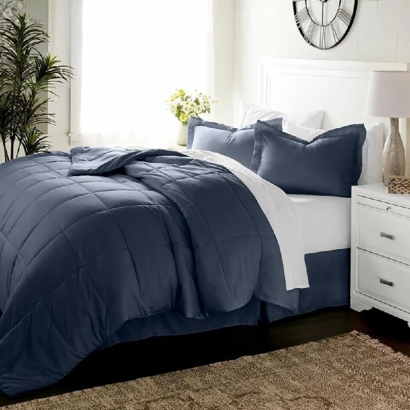 Rayon from bamboo blankets for a silky and breathable feelRayon from bamboo blankets for a silky and breathable feel8pc Cal King Size Luxury Ultra Soft Bedding Set Midnight Blue Rayon from bamboo blankets for a silky and breathable feelRayon from bamboo blankets for a silky and breathable feel8pc Cal King Size Luxury Ultra Soft Bedding Set Midnight Blue