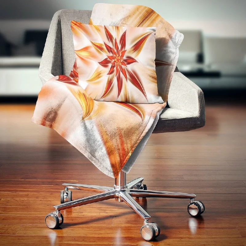 Fleece blankets for a cozy and plush textureFleece blankets for a cozy and plush textureDesignart 'Dance of Brown Exotic Flower' Floral Throw Blanket Fleece blankets for a cozy and plush textureFleece blankets for a cozy and plush textureDesignart 'Dance of Brown Exotic Flower' Floral Throw Blanket
