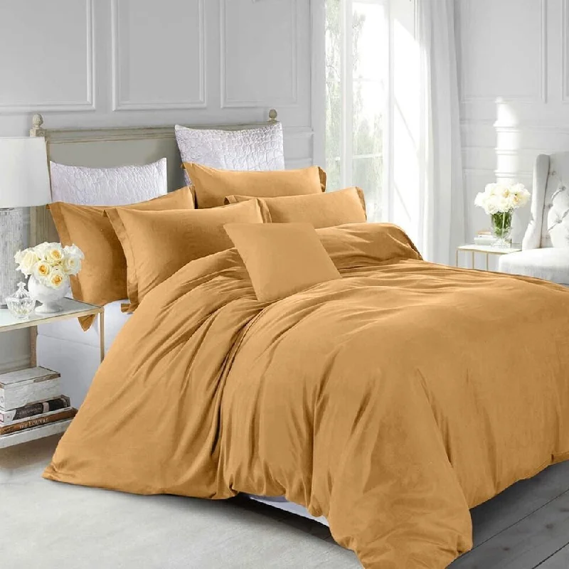 Silk blankets with a smooth and elegant touchSilk blankets with a smooth and elegant touch3pc King Size Duvet Cover With Pillow Shams Bedding Set Ochre Silk blankets with a smooth and elegant touchSilk blankets with a smooth and elegant touch3pc King Size Duvet Cover With Pillow Shams Bedding Set Ochre