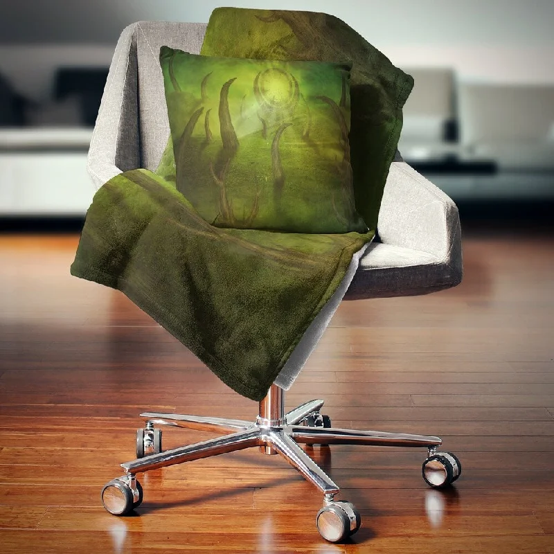 Bamboo fiber blankets with natural antibacterial propertiesBamboo fiber blankets with natural antibacterial propertiesDesignart 'Green Time Travel' Abstract Throw Blanket Bamboo fiber blankets with natural antibacterial propertiesBamboo fiber blankets with natural antibacterial propertiesDesignart 'Green Time Travel' Abstract Throw Blanket