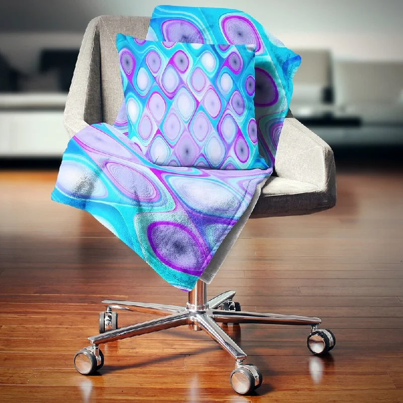 Fleece blankets for a cozy and plush textureFleece blankets for a cozy and plush textureDesignart 'Blue Purple Pattern with Swirls' Abstract Throw Blanket Fleece blankets for a cozy and plush textureFleece blankets for a cozy and plush textureDesignart 'Blue Purple Pattern with Swirls' Abstract Throw Blanket