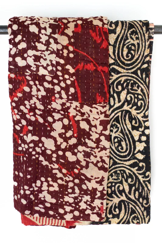 Rayon from bamboo blankets for a silky and breathable feelRayon from bamboo blankets for a silky and breathable feelSing Kantha Throw Rayon from bamboo blankets for a silky and breathable feelRayon from bamboo blankets for a silky and breathable feelSing Kantha Throw