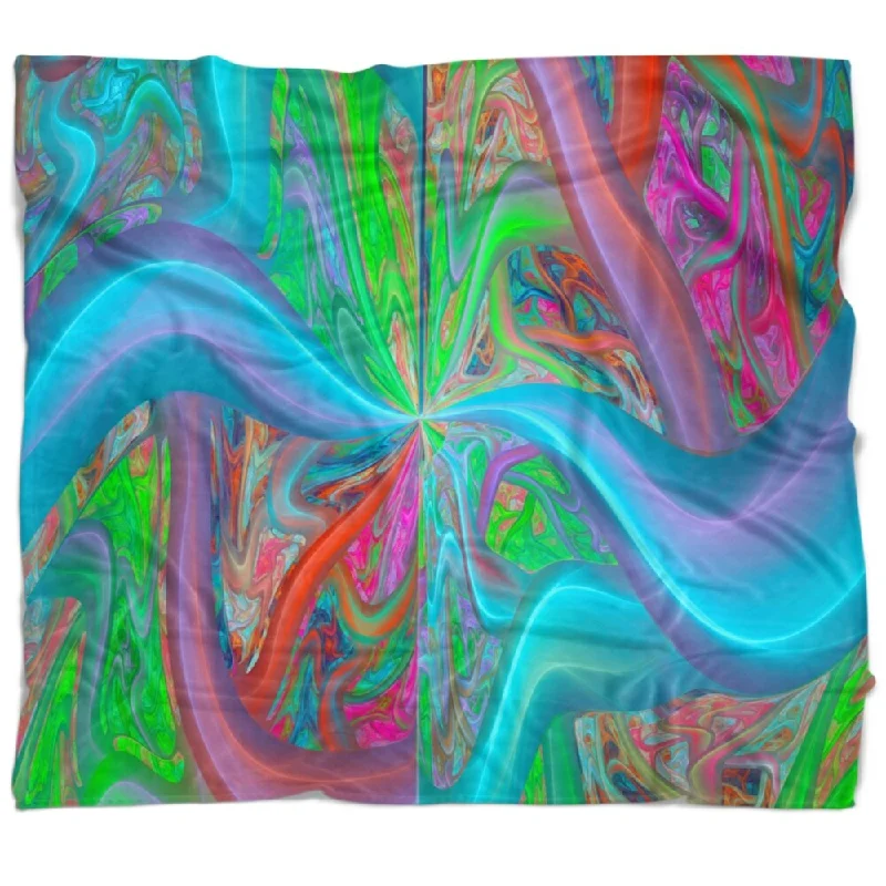 Linen blankets with a rustic and textured lookLinen blankets with a rustic and textured lookDesignart 'Blue Green Fractal Curves' Abstract Throw Blanket Linen blankets with a rustic and textured lookLinen blankets with a rustic and textured lookDesignart 'Blue Green Fractal Curves' Abstract Throw Blanket
