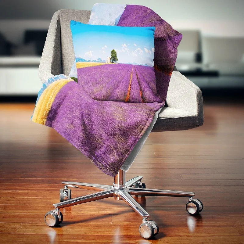 Alpaca wool blankets for a hypoallergenic and warm optionAlpaca wool blankets for a hypoallergenic and warm optionDesignart 'Remote House and Tree in Lavender Field' Landscape Wall Throw Blanket Alpaca wool blankets for a hypoallergenic and warm optionAlpaca wool blankets for a hypoallergenic and warm optionDesignart 'Remote House and Tree in Lavender Field' Landscape Wall Throw Blanket