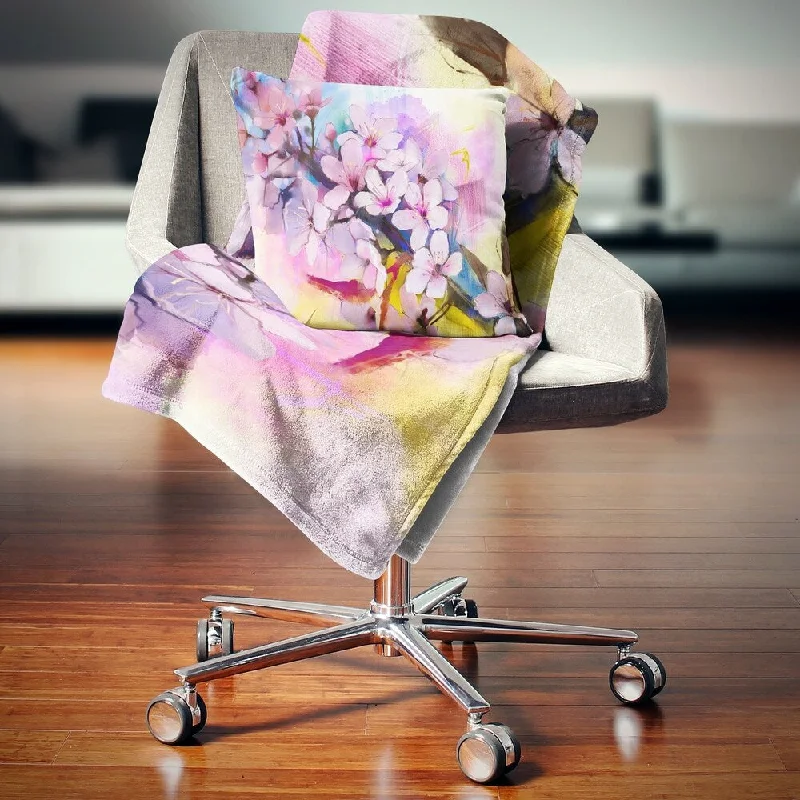 Bamboo fiber blankets with natural antibacterial propertiesBamboo fiber blankets with natural antibacterial propertiesDesignart 'Japanese Cherry Blossoms Watercolor' Floral Throw Blanket Bamboo fiber blankets with natural antibacterial propertiesBamboo fiber blankets with natural antibacterial propertiesDesignart 'Japanese Cherry Blossoms Watercolor' Floral Throw Blanket
