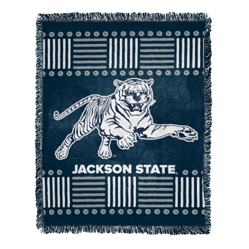 Fleece blankets for a cozy and plush textureFleece blankets for a cozy and plush textureCOL 019 Jackson State Homage Jacquard Throw,46"x60" Fleece blankets for a cozy and plush textureFleece blankets for a cozy and plush textureCOL 019 Jackson State Homage Jacquard Throw,46"x60"