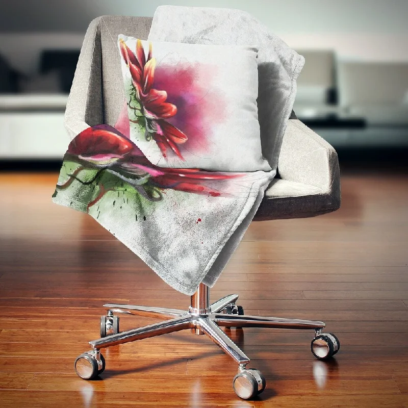 Mohair blankets with a unique sheen and softnessMohair blankets with a unique sheen and softnessDesignart 'Red Sunflower Watercolor Sketch' Flowers Throw Blanketwork Mohair blankets with a unique sheen and softnessMohair blankets with a unique sheen and softnessDesignart 'Red Sunflower Watercolor Sketch' Flowers Throw Blanketwork