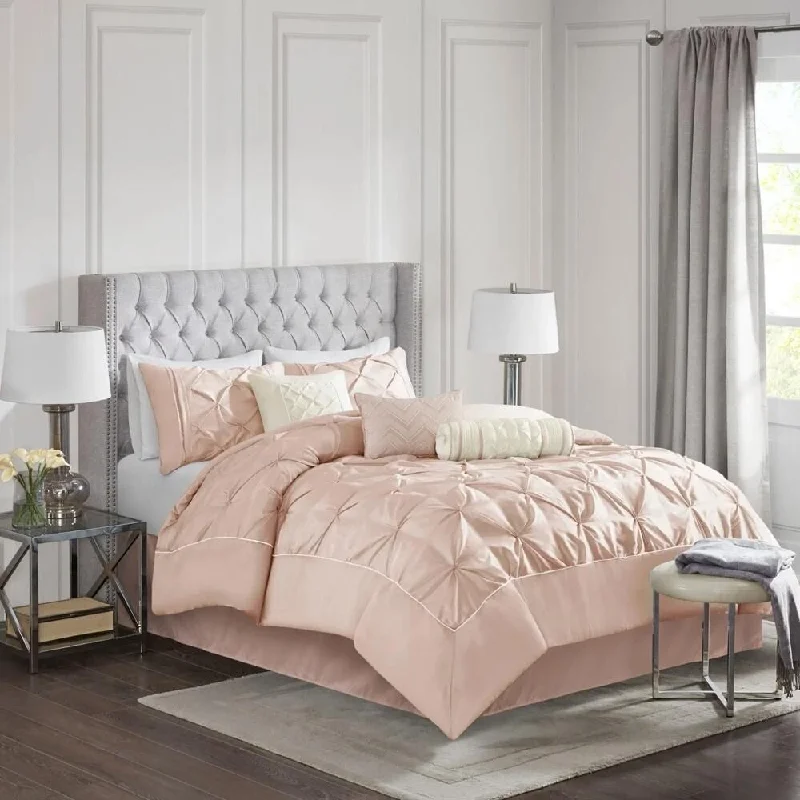 King - size blankets to cover large beds comfortablyKing - size blankets to cover large beds comfortably7pc California King Embroidery Tufted Comforter Set Blush King - size blankets to cover large beds comfortablyKing - size blankets to cover large beds comfortably7pc California King Embroidery Tufted Comforter Set Blush