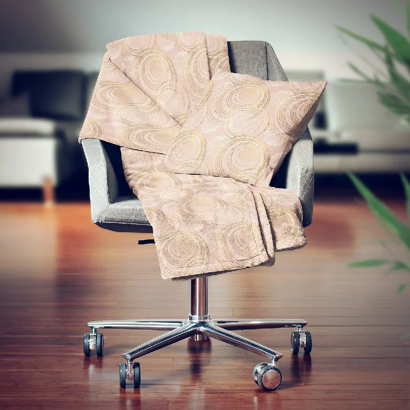 Recycled polyester blankets for an eco - conscious optionRecycled polyester blankets for an eco - conscious optionDesignart' Rose Abstract Geometry Luxury' Modern Throw Blanket - 71x59 Recycled polyester blankets for an eco - conscious optionRecycled polyester blankets for an eco - conscious optionDesignart' Rose Abstract Geometry Luxury' Modern Throw Blanket - 71x59