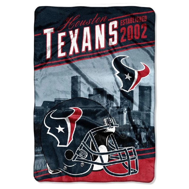 Silk blankets with a smooth and elegant touchSilk blankets with a smooth and elegant touchNFL 076 Texans Stagger Micro Oversize Throw
