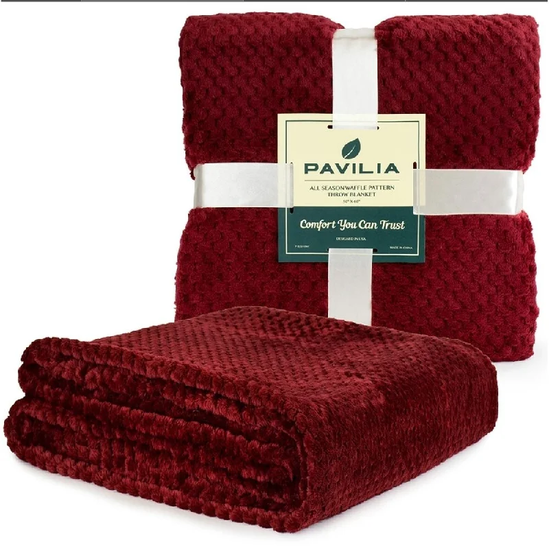 Cotton blankets for breathability and a lightweight feelCotton blankets for breathability and a lightweight feelWine Waffle Knit Throw Blanket 50" x 60" Cotton blankets for breathability and a lightweight feelCotton blankets for breathability and a lightweight feelWine Waffle Knit Throw Blanket 50" x 60"