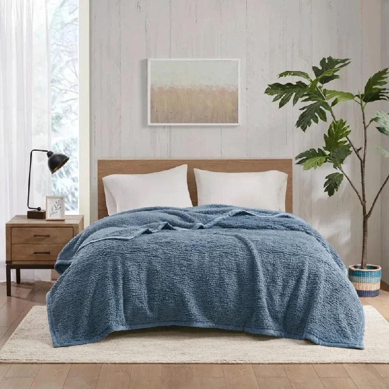 Linen blankets with a rustic and textured lookLinen blankets with a rustic and textured lookKing Cozy Soft Velvet Binding Berber Solid Blanket Blue Linen blankets with a rustic and textured lookLinen blankets with a rustic and textured lookKing Cozy Soft Velvet Binding Berber Solid Blanket Blue