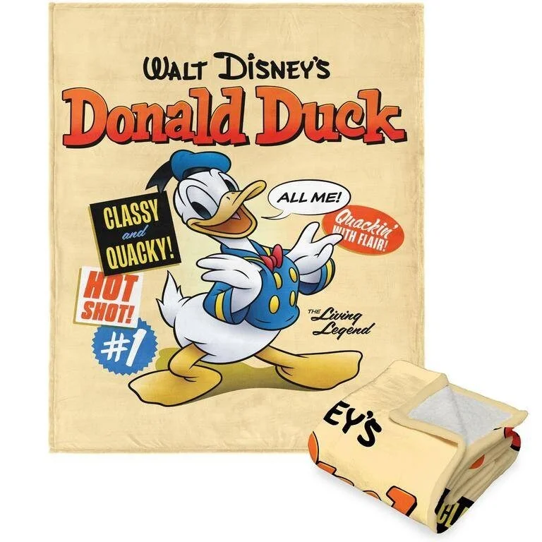 Chenille blankets with a thick and fuzzy textureChenille blankets with a thick and fuzzy textureDisney Donald Duck Living Legend Silk Touch Sherpa Throw Blanket Chenille blankets with a thick and fuzzy textureChenille blankets with a thick and fuzzy textureDisney Donald Duck Living Legend Silk Touch Sherpa Throw Blanket