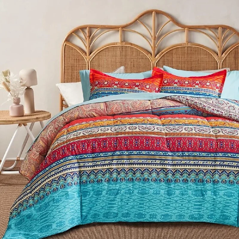Synthetic fiber blend blankets for a budget - friendly choiceSynthetic fiber blend blankets for a budget - friendly choice7pcs Queen Size Boho Striped Bed Teal Synthetic fiber blend blankets for a budget - friendly choiceSynthetic fiber blend blankets for a budget - friendly choice7pcs Queen Size Boho Striped Bed Teal