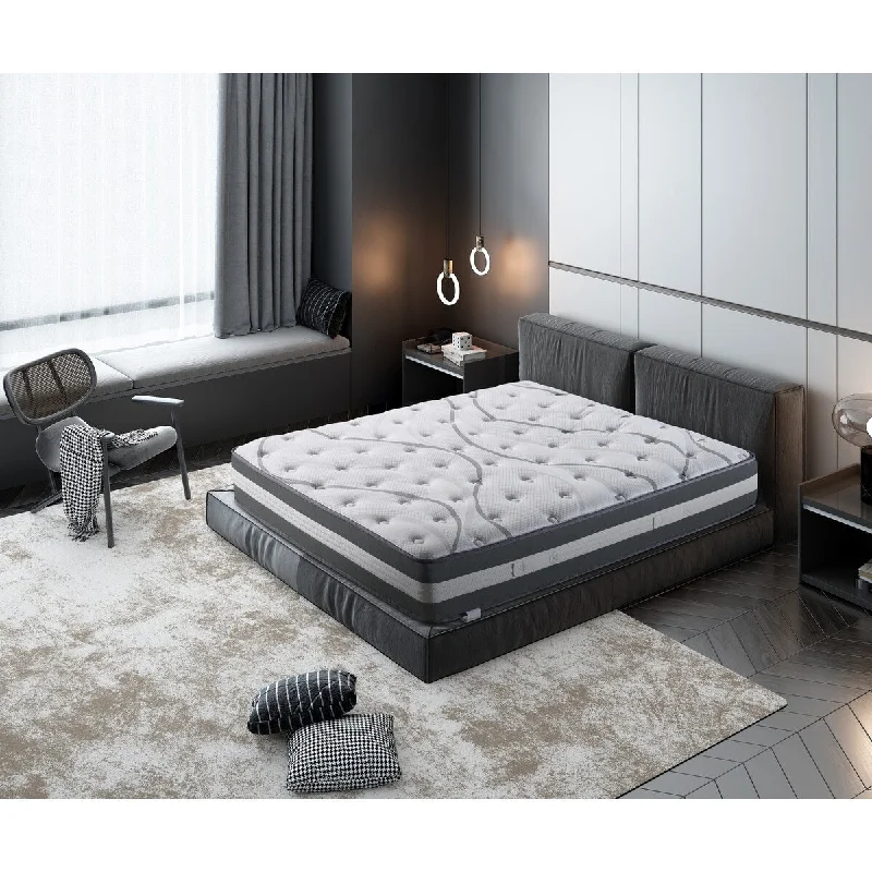 Polyester - foam mattresses for budget - friendly optionsTWIN Size Hybrid Pocket Spring Mattress Polyester - foam mattresses for budget - friendly optionsTWIN Size Hybrid Pocket Spring Mattress