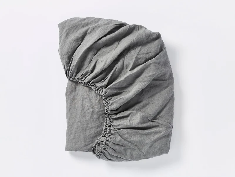 Adjustable Pillows for Customized ComfortOrganic Relaxed Linen Fitted Sheet
