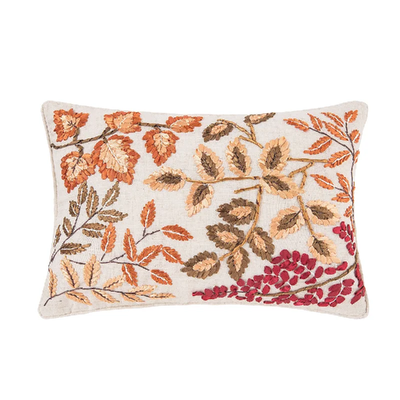 Plush Pillows for a Cozy BedFalling Leaves Pillow