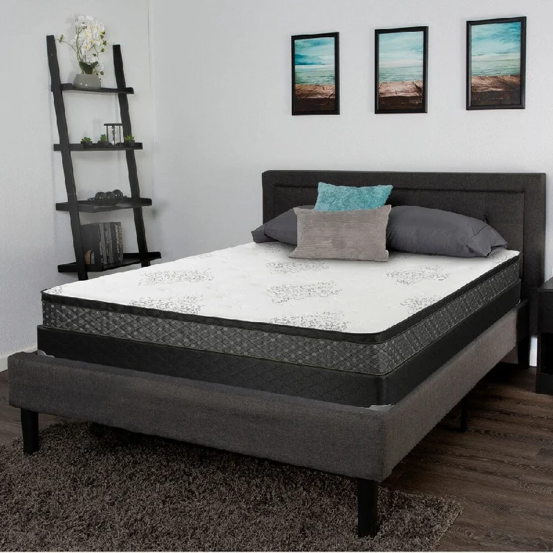 Bamboo - charcoal infused mattresses for odor absorptionSoleil White and Black 12.5" Eastern King Mattress Bamboo - charcoal infused mattresses for odor absorptionSoleil White and Black 12.5" Eastern King Mattress