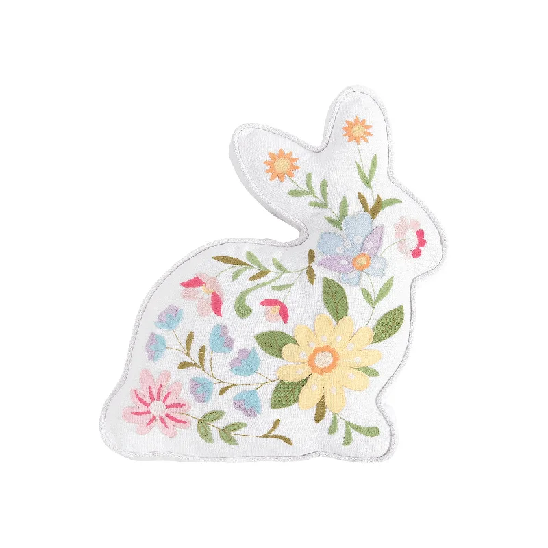 Lumbar Support Pillows for Car SeatsFloral Bunny Shaped Pillow