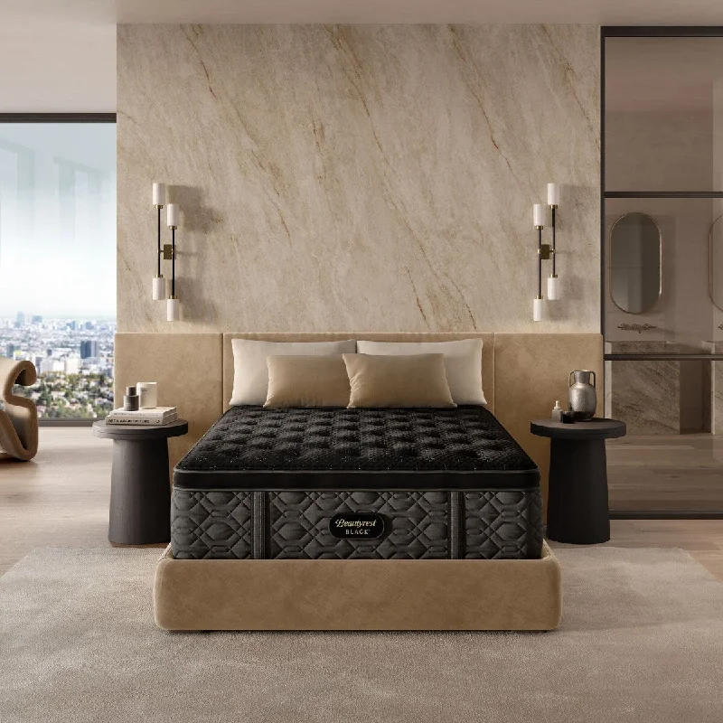 Memory foam mattresses for pressure relief and contouringBeautyrest Black Series Three 16.75" Plush Pillow Top Mattress Set Memory foam mattresses for pressure relief and contouringBeautyrest Black Series Three 16.75" Plush Pillow Top Mattress Set