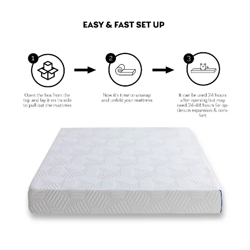 Polyester - foam mattresses for budget - friendly optionsMerax 8 Inch Twin Gel Memory Foam Mattress Polyester - foam mattresses for budget - friendly optionsMerax 8 Inch Twin Gel Memory Foam Mattress