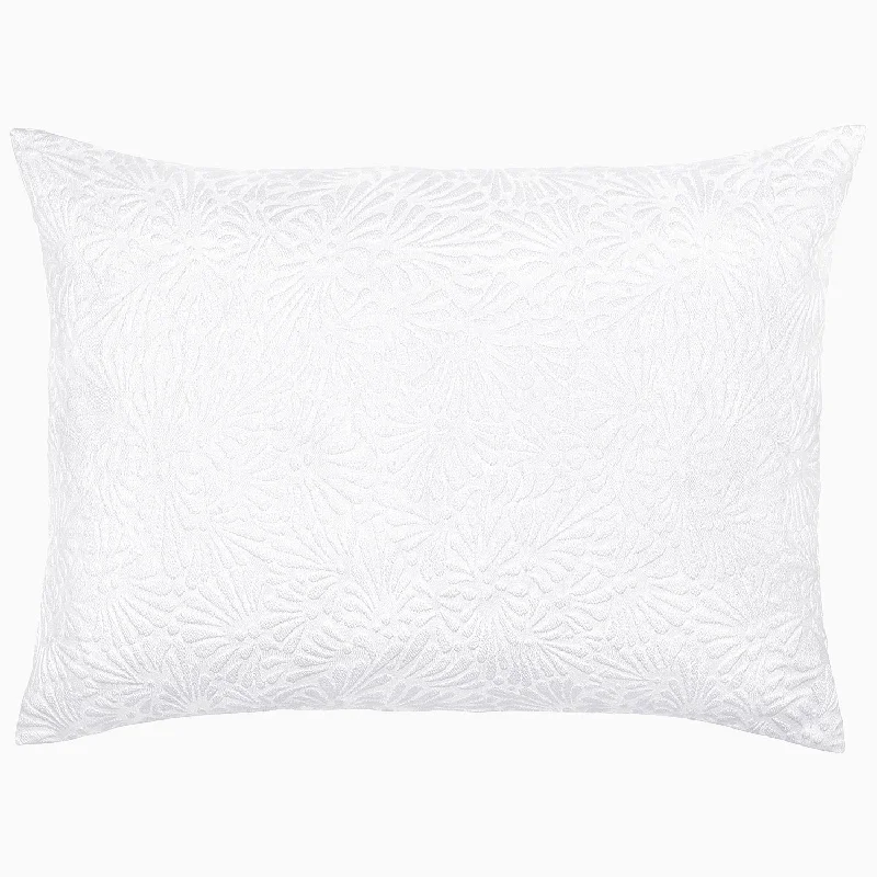 Round Pillows for Boho-Style InteriorsMeera White Sham