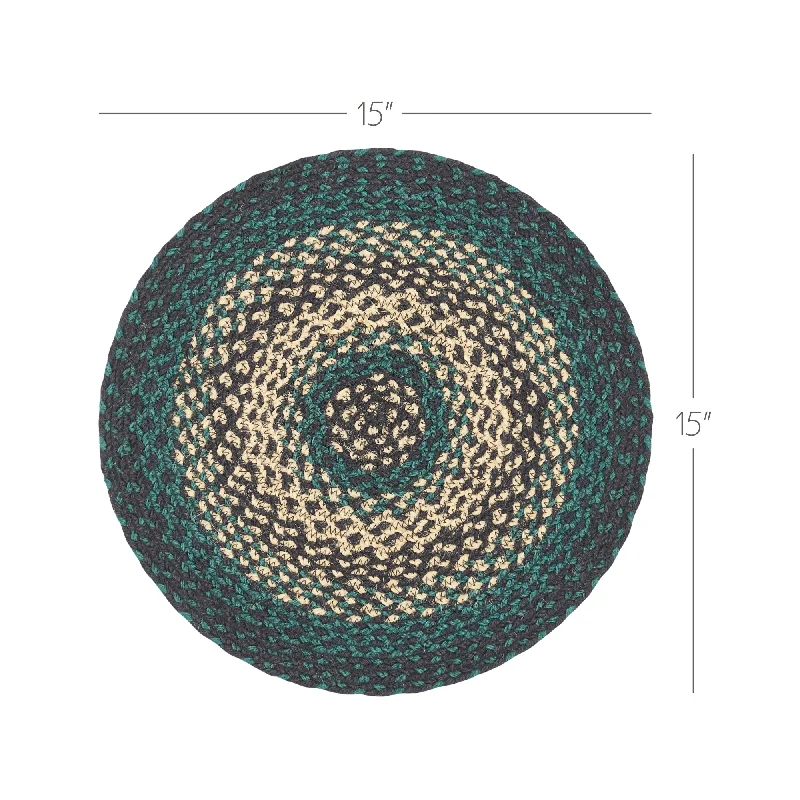 Bed skirts with a high - quality elastic waistbandPine Grove Jute Trivet 15