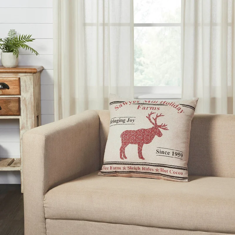 Hypoallergenic Pillows for Allergy SufferersFarmstead Reindeer Pillow