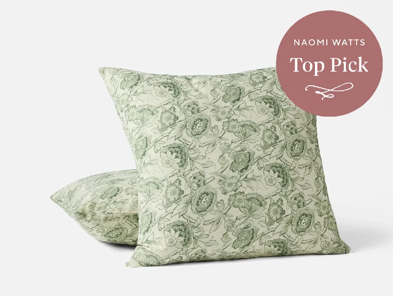 Kids Pillows with Fun DesignsBalboa Organic Print Decorative Pillow Cover