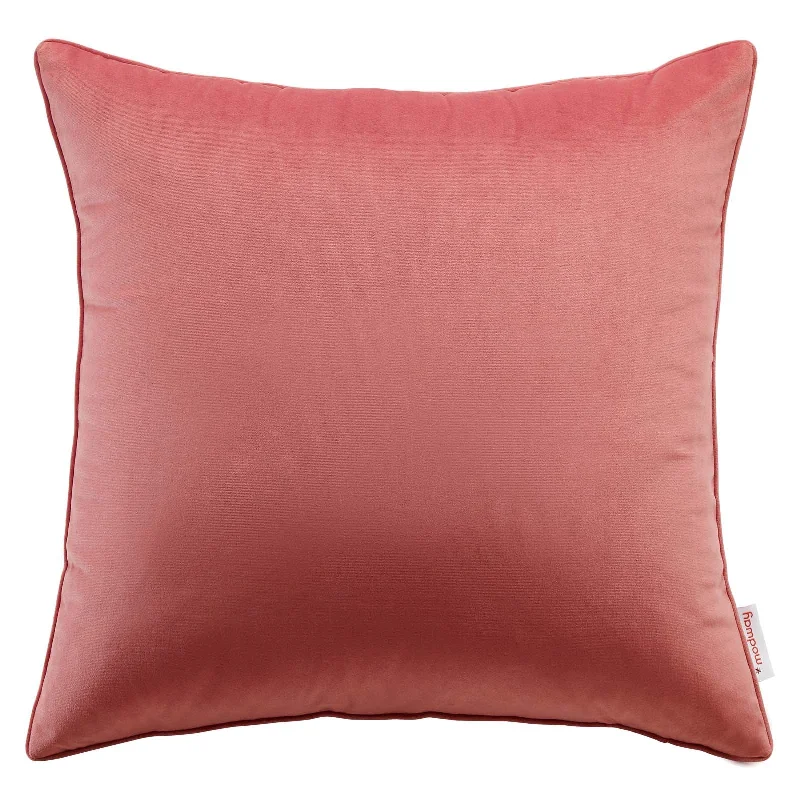 Down Alternative Pillows for Ethical ChoicesModway EEI-4699 Enhance 20" Performance Velvet Throw Pillow