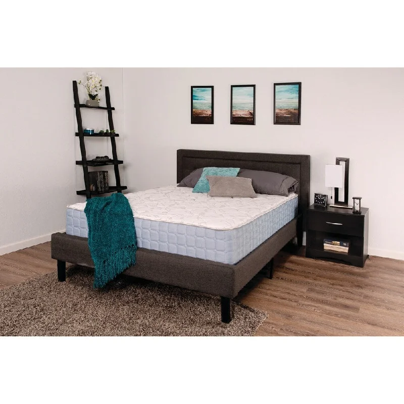 Bamboo - charcoal infused mattresses for odor absorptionZeina Blue and Off-White 10" Eastern King Mattress Bamboo - charcoal infused mattresses for odor absorptionZeina Blue and Off-White 10" Eastern King Mattress