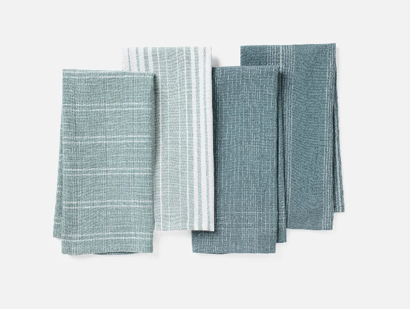 Soft and Fluffy Pillows for Bedroom ComfortFillmore Organic Kitchen Towels, Set of 4