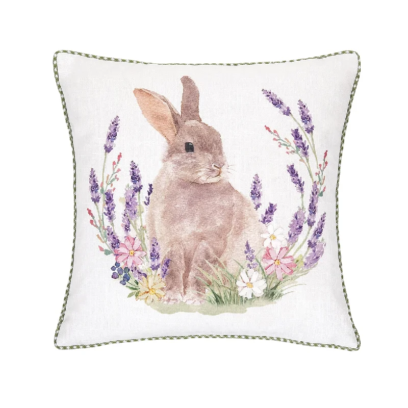 Cotton Pillows for Natural ComfortLilac Rabbit Pillow