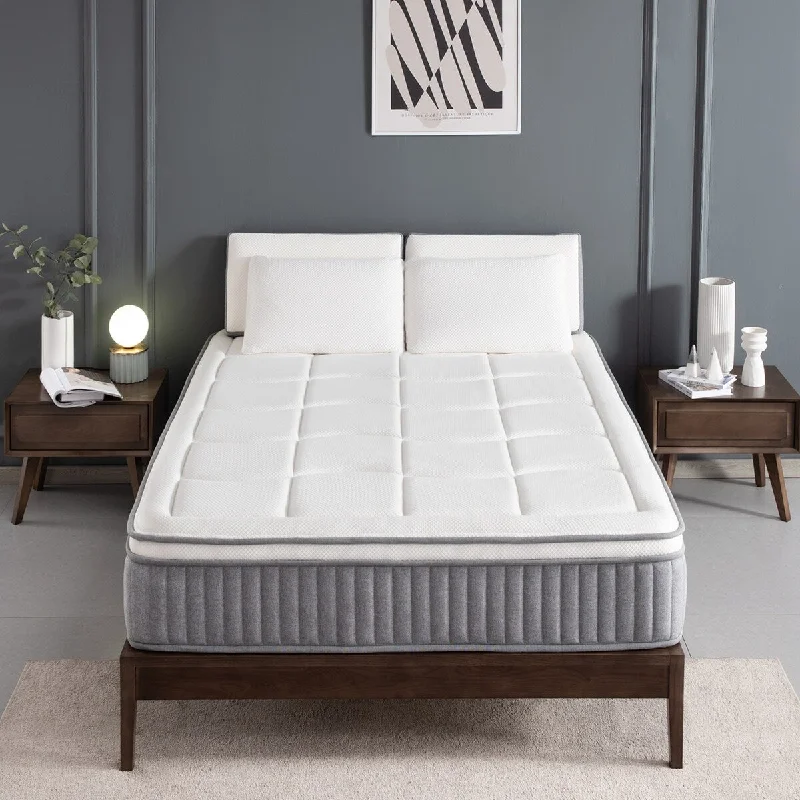 Wool - filled mattresses for natural insulation and moisture - wickingHybrid Mattress, Gel Memory Foam with Pocket Spring Mattress in a Box Wool - filled mattresses for natural insulation and moisture - wickingHybrid Mattress, Gel Memory Foam with Pocket Spring Mattress in a Box