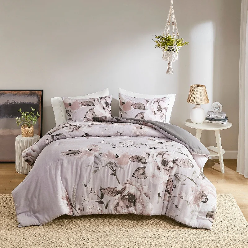 Cotton - filled comforters for a breathable and natural sleep experienceMadison Park Penelope 3 Piece Floral Printed Comforter Set Cotton - filled comforters for a breathable and natural sleep experienceMadison Park Penelope 3 Piece Floral Printed Comforter Set