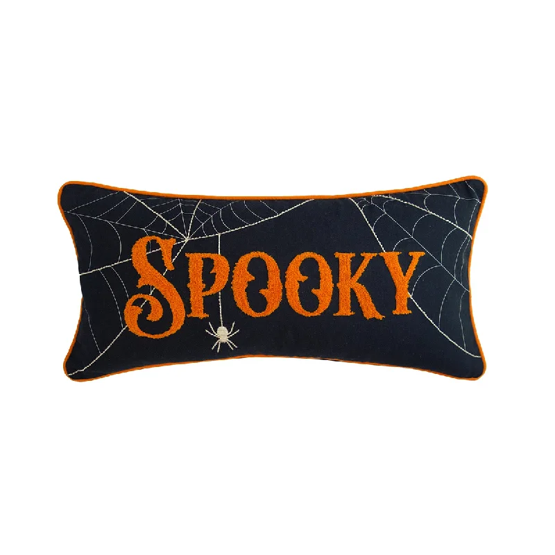 Velvet Pillows for a Touch of EleganceSpooky Spider Web Pillow