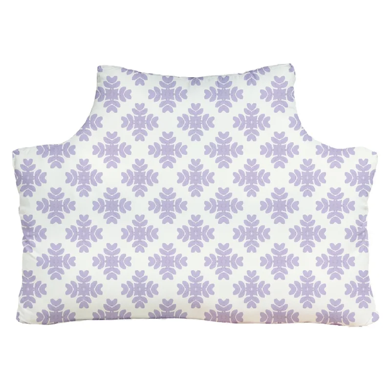 Square Pillows for Modern Home DecorThe Headboard Pillow® - Brushstrokes Lavender Twin XL Square Pillows for Modern Home DecorThe Headboard Pillow® - Brushstrokes Lavender Twin XL